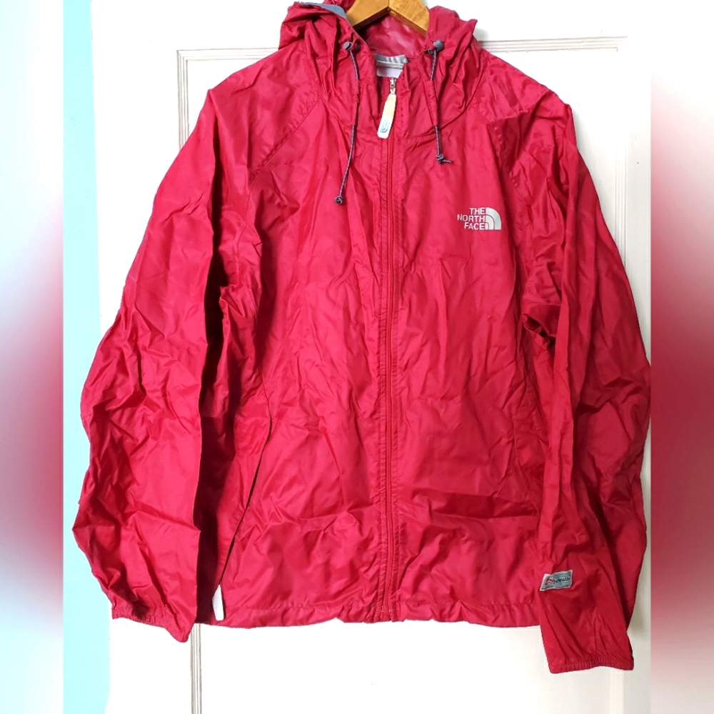 The North Face Red Windbreaker Waterproof Jacket❤💖